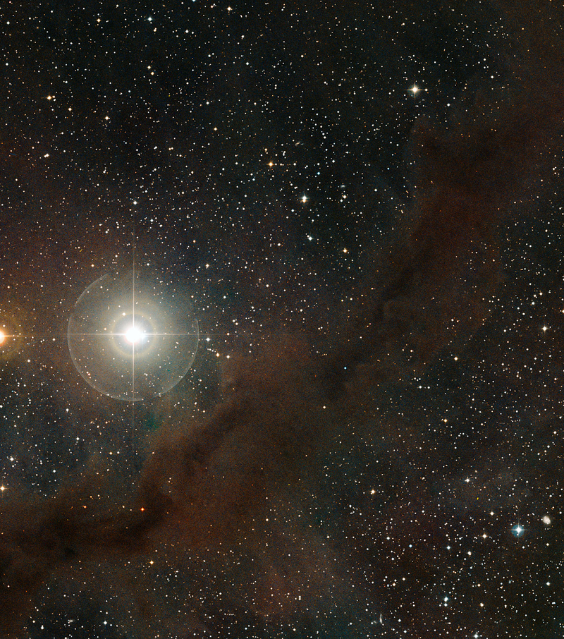 Illustration for article titled This star-making gas cloud is so cold, it's invisible